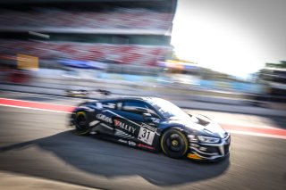 #31 Belgian Audi Club Team WRT BEL Audi R8 LMS GT3 - Ryuichiro Tomita JPN Kelvin van der Linde ZAF, Free Practice 1, Pitlane
