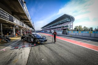 #31 Belgian Audi Club Team WRT BEL Audi R8 LMS GT3 - Ryuichiro Tomita JPN Kelvin van der Linde ZAF, Free Practice 1, Pitlane
