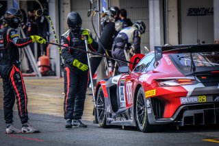 #89 AKKA ASP FRA Mercedes-AMG GT3 Silver Cup Jim Pla FRA Benjamin Hites CHL, Free Practice 1, Pitlane
