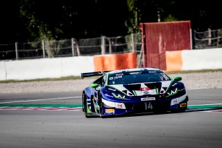 #14 Emil Frey Racing CHE Lamborghini Huracan GT3 Evo Silver Cup Ricardo Feller CHE Mikäel Grenier CAN, Free Practice 1
