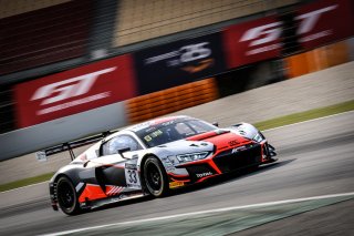 #33 Belgian Audi Club Team WRT BEL Audi R8 LMS GT3 Silver Cup Hamza Owega DEU Jusuf Owega DEU, Free Practice 2
