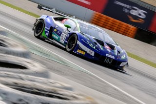#163 Emil Frey Racing CHE Lamborghini Huracan GT3 Evo - Giacomo Altoè ITA Albert Costa ESP, Free Practice 2

