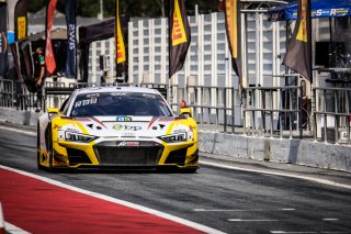 #25 Sainteloc Racing FRA Audi R8 LMS GT3 - Arthur Rougier FRA Christopher Haase DEU, Free Practice 2, Pitlane
