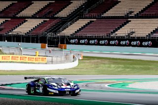 #14 Emil Frey Racing CHE Lamborghini Huracan GT3 Evo Silver Cup Ricardo Feller CHE Mikäel Grenier CAN, Free Practice 2
