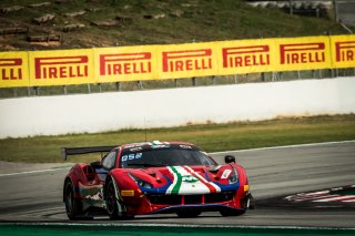 #52 AF Corse ITA Ferrari 488 GT3 Pro-Am Cup Louis Machiels BEL Andrea Bertolini ITA, Free Practice 2
