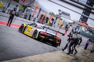 #25 Sainteloc Racing FRA Audi R8 LMS GT3 - Arthur Rougier FRA Christopher Haase DEU, Pitlane, Pre-Qualifying
