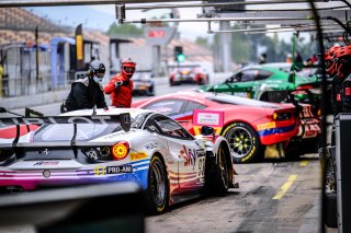 #93 SKY - Tempesta Racing GBR Ferrari 488 GT3 Pro-Am Cup Chris Froggatt GBR Eddie Cheever** ITA, Pitlane, Pre-Qualifying
