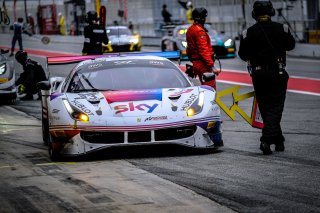 #93 SKY - Tempesta Racing GBR Ferrari 488 GT3 Pro-Am Cup Chris Froggatt GBR Eddie Cheever** ITA, Pitlane, Pre-Qualifying
