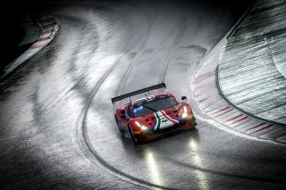 #52 AF Corse ITA Ferrari 488 GT3 Pro-Am Cup Louis Machiels BEL Andrea Bertolini ITA, Qualifying 1
