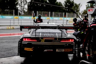 #32 Belgian Audi Club Team WRT BEL Audi R8 LMS GT3 - Charles Weerts BEL Dries Vanthoor BEL, Pit Lane, Qualifying 1
