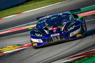 #163 Emil Frey Racing CHE Lamborghini Huracan GT3 Evo - Giacomo Altoè ITA Albert Costa ESP, Qualifying 2
