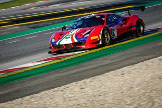 #52 AF Corse ITA Ferrari 488 GT3 Pro-Am Cup Louis Machiels BEL Andrea Bertolini ITA, Qualifying 2
