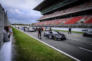 #31 Belgian Audi Club Team WRT BEL Audi R8 LMS GT3 - Ryuichiro Tomita JPN Kelvin van der Linde ZAF, Gridwalk, Race 1
