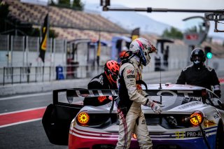 #93 SKY - Tempesta Racing GBR Ferrari 488 GT3 Pro-Am Cup Chris Froggatt GBR Eddie Cheever** ITA, Pitlane, Race 1
