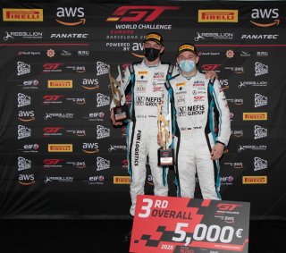 #88 AKKA ASP FRA Mercedes-AMG GT3 - Timur Boguslavskiy RUS Raffaele Marciello ITA, Podium, Race 1
