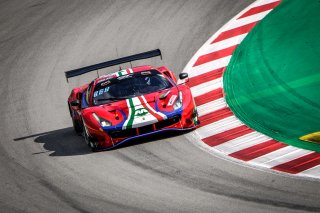 #52 AF Corse ITA Ferrari 488 GT3 Pro-Am Cup Louis Machiels BEL Andrea Bertolini ITA, Official Paid Test Session
