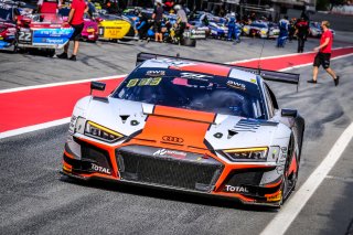 #33 Belgian Audi Club Team WRT BEL Audi R8 LMS GT3 Silver Cup Jusuf Owega DEU Hamza Owega DEU, Official Paid Test Session, Pitlane
