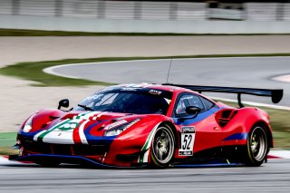 #52 AF Corse ITA Ferrari 488 GT3 Pro-Am Cup Louis Machiels BEL Andrea Bertolini ITA, Official Paid Testing Session

