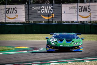 #23 Imperiale Racing ITA Lamborghini Huracan GT3 Evo - Emilian Puscasu ROU Goivanni Venturini ITA Kikko Galbiati ITA, Free Practice
