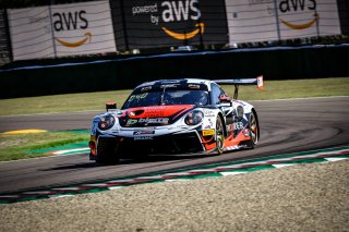 #56 Dinamic Motorsport ITA Porsche 911 GT3-R (991.II) Silver Cup Andrea Rizzoli ITA Mikkel O. Pedersen DNK Adrien de Leener BEL, Free Practice
