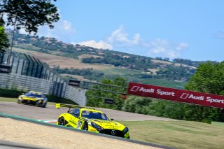 #100 GetSpeed DEU Mercedes-AMG GT3 - Fabian Schiller DEU Maxi Buhk DEU Alessio Lorandi ITA, Pre-Qualifying
