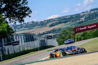#555 Orange 1 FFF Racing Team CHN Lamborghini Huracan GT3 Evo Silver Cup Florian Latorre FRA Baptiste Moulin BEL Andrea Amici ITA, Pre-Qualifying
