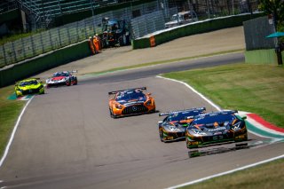 #63 Orange 1 FFF Racing Team CHN Lamborghini Huracan GT3 Evo - Andrea Caldarelli ITA Marco Mapelli ITA Dennis Lind DNK, Pre-Qualifying
