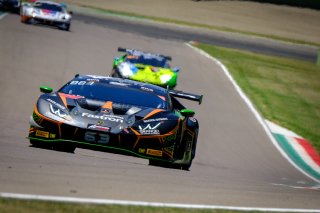 #63 Orange 1 FFF Racing Team CHN Lamborghini Huracan GT3 Evo - Andrea Caldarelli ITA Marco Mapelli ITA Dennis Lind DNK, Pre-Qualifying
