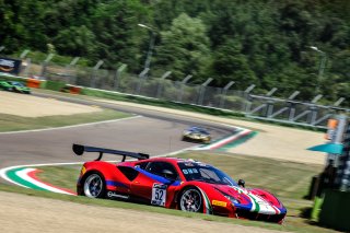 #52 AF Corse ITA Ferrari 488 GT3 Pro-Am Cup Niek Hommerson NDL Louis Machiels BEL Andrea Bertolini ITA, Pre-Qualifying
