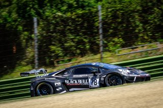 #78 Barwell Motorsport GBR Lamborghini Huracan GT3 Evo Silver Cup Frederik Schandorff DNK Alex Macdowall GBR Patrick Kujala FIN, Pre-Qualifying

