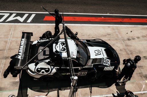 #90 Madpanda Motorsport ESP Mercedes-AMG GT3 Silver Cup Ezequiel Perez Companc ARG Patrick Assenheimer DEU Jorge Cabezas ESP, Pit Lane, Pre-qualifying
 | SRO / Patrick Hecq Photography