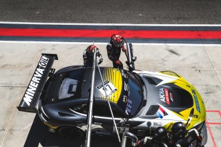 #87 AKKA ASP FRA Mercedes-AMG GT3 Pro-Am Cup Jean-Luc Beaubelique FRA Fabien Barthez FRA Jim Pla FRA, Pit Lane, Pre-qualifying
