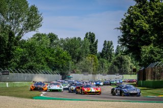 #66 Attempto Racing DEU Audi R8 LMS GT3 - Kim-Luis Schramm DEU Mattia Drudi ITA Frederick Vervisch BEL, Race, Start

