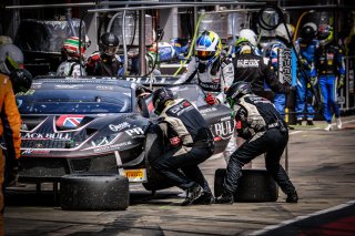 #78 Barwell Motorsport GBR Lamborghini Huracan GT3 Evo Silver Cup Frederik Schandorff DNK Alex Macdowall GBR Patrick Kujala FIN, Pitlane, Race
