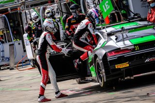 #31 Belgian Audi Club Team WRT BEL Audi R8 LMS GT3 - Mirko Bortolotti ITA Matthieu Vaxiviere FRA Kelvin van der Linde ZAF, Pitlane, Race

