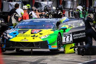 #77 Barwell Motorsport GBR Lamborghini Huracan GT3 Evo Pro-Am Cup Leo Machitski RUS Rob Collard GBR Sandy Mitchell GBR
