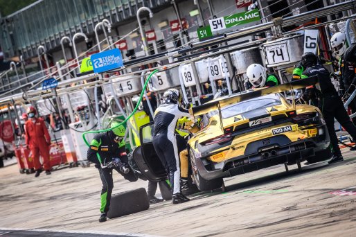 #67 Dinamic Motorsport ITA Porsche 911 GT3-R (991.II) Pro-Am Cup Roberto Pampanini ITA Ivan Jacoma CHE Mauro Calamia CHE
 | SRO / Dirk Bogaerts Photography