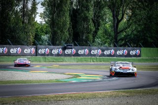 #56 Dinamic Motorsport ITA Porsche 911 GT3-R (991.II) Silver Cup Andrea Rizzoli ITA Mikkel O. Pedersen DNK Adrien de Leener BEL, Official Test Session
