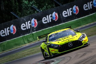 #100 GetSpeed DEU Mercedes-AMG GT3 - Fabian Schiller DEU Maxi Buhk DEU Alessio Lorandi ITA, Official Test Session
