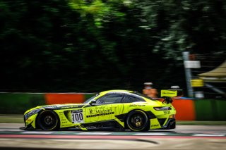 #100 GetSpeed DEU Mercedes-AMG GT3 - Fabian Schiller DEU Maxi Buhk DEU Alessio Lorandi ITA, Official Test Session
