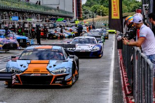 #33 Belgian Audu Club Team WRT BEL Audi R8 LMS GT3 Silver Cup Rik Breukers NDL Benjamin Goethe DEU Stuart Hall GBR, Official Test Session, Pitlane
