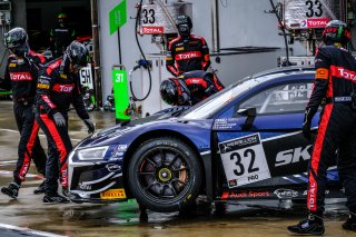 #32 Belgian Audi Club Team WRT BEL Audi R8 LMS GT3 - Christopher Mies DEU Dries Vanthoor BEL Charles Weerts BEL, Official Test Session, Pitlane
