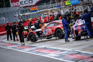 #89 AKKA ASP FRA Mercedes-AMG GT3 Silver Cup Benjamin Hites CHL Lucas Legeret CHE Alex Fontana CHE, Official Test Session, Pitlane

