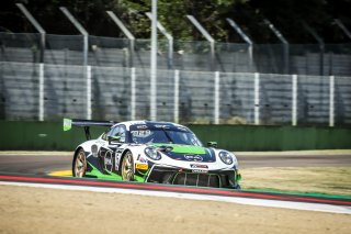 #56 Dinamic Motorsport ITA Porsche 911 GT3-R (991.II) Silver Cup Andrea Rizzoli ITA Mikkel O. Pedersen DNK Adrien de Leener BEL, Official test session
