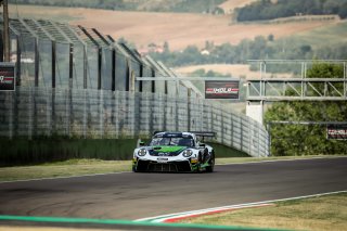 #56 Dinamic Motorsport ITA Porsche 911 GT3-R (991.II) Silver Cup Andrea Rizzoli ITA Mikkel O. Pedersen DNK Adrien de Leener BEL, Official test session
