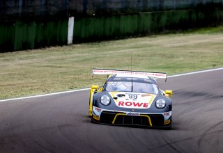 #99 ROWE Racing DEU Porsche 911 GT3-R (991.II) - Julien Andlauer FRA Klaus Bachler AUT Dirk Werner DEU, Official test session
