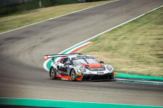 #56 Dinamic Motorsport ITA Porsche 911 GT3-R (991.II) Silver Cup Andrea Rizzoli ITA Mikkel O. Pedersen DNK Adrien de Leener BEL, Official test session
