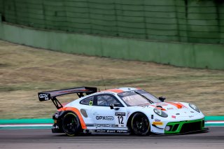 #12 GPX Racing UAE Porsche 911 GT3-R (991.II) - Patrick Pilet FRA Mathieu Jaminet FRA Matt Campbell AUS, Official test session
