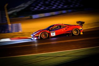 #52 AF Corse ITA Ferrari 488 GT3 Pro-Am Cup Louis Machiels BEL Andrea Bertolini ITA, Official Test Session

