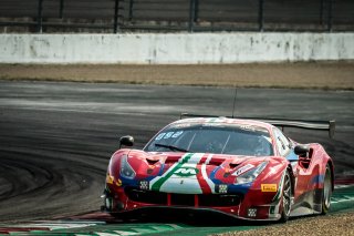 #52 AF Corse ITA Ferrari 488 GT3 Pro-Am Cup Louis Machiels BEL Andrea Bertolini ITA, Free practice 1
